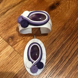 Handmade genuine leather jewelry